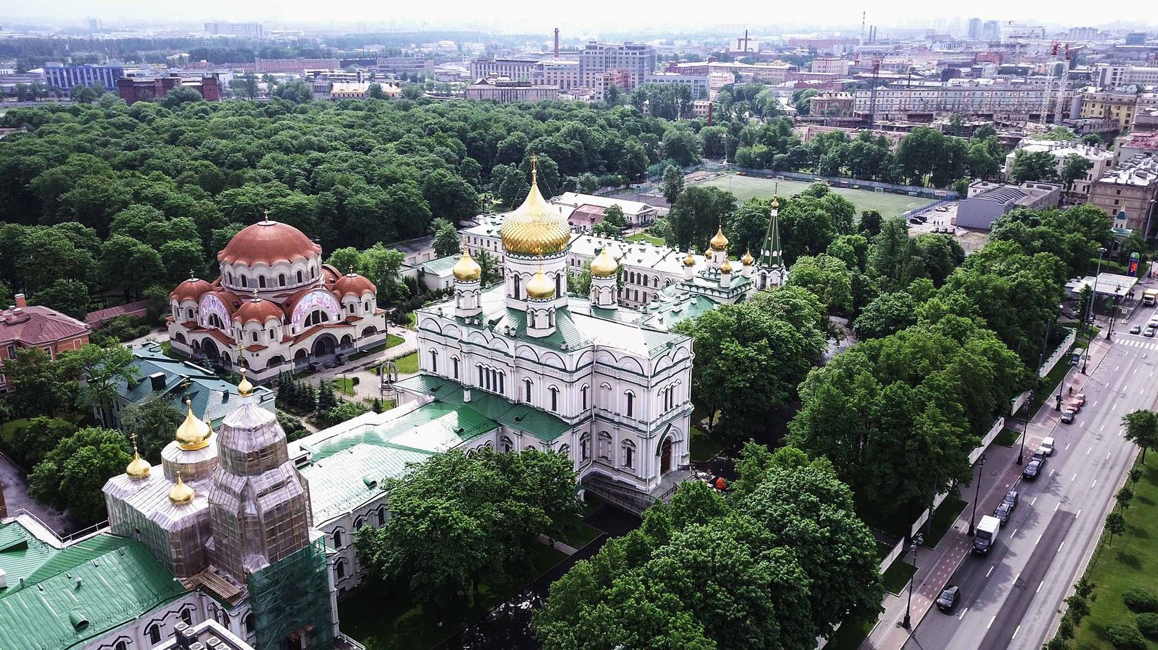 Сквер у новодевичьего монастыря фото