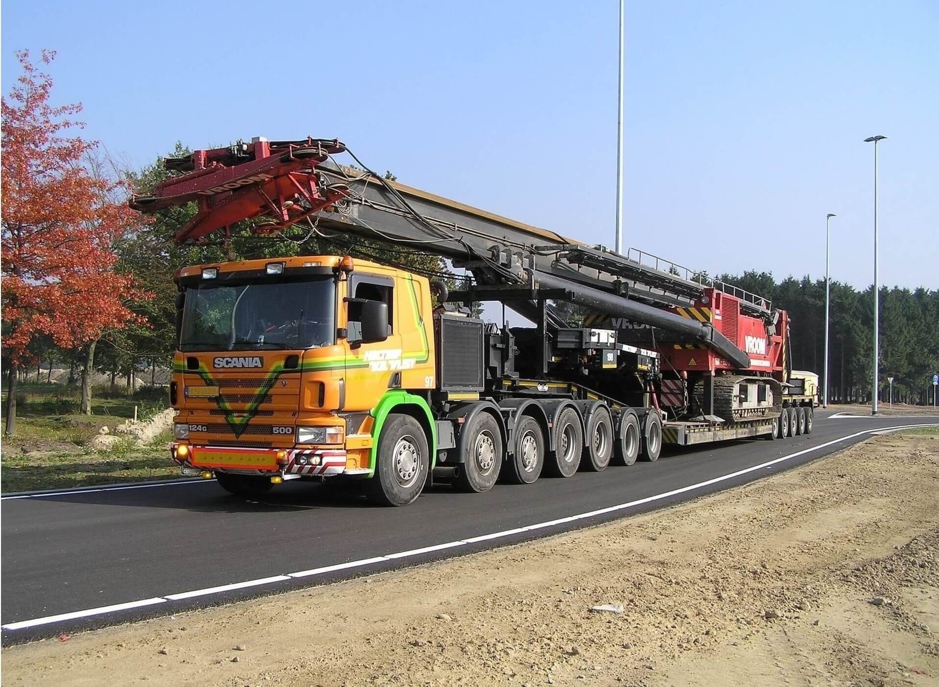 Перевозка тяжеловесных грузов