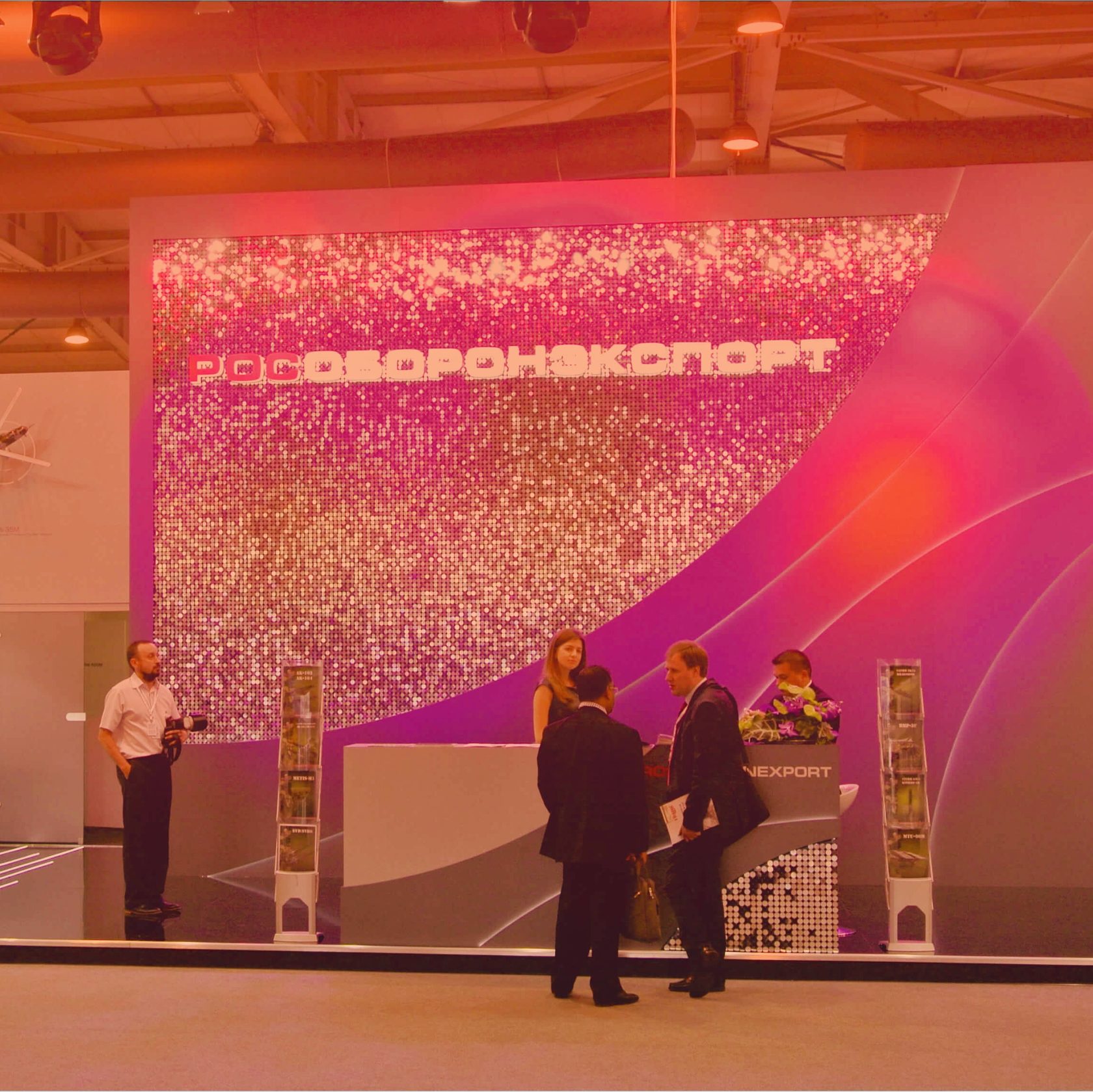 Живая реклама на выставках