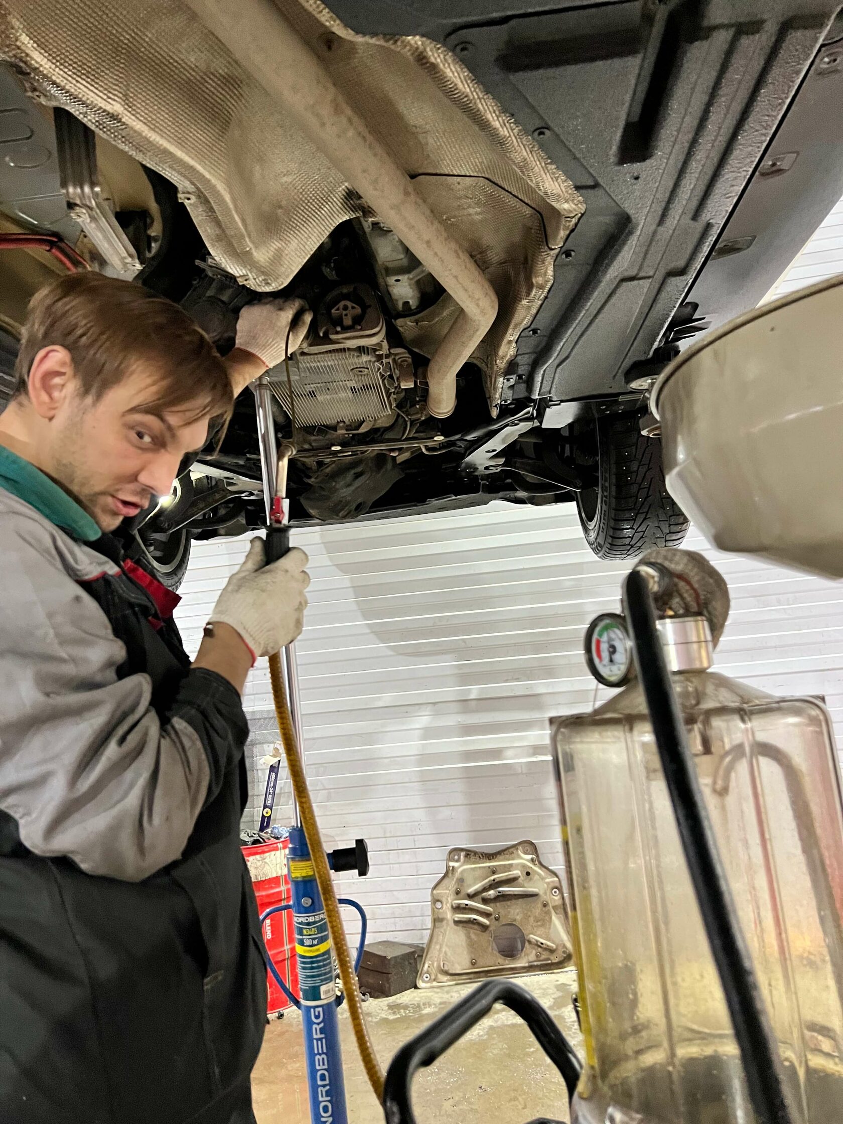 Замена масла в раздатке BMW