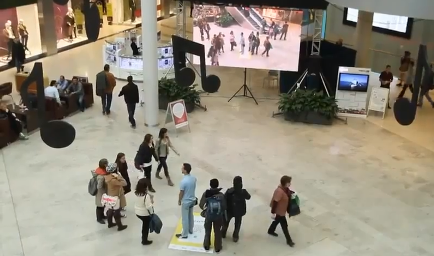 Интерактивная видеостена