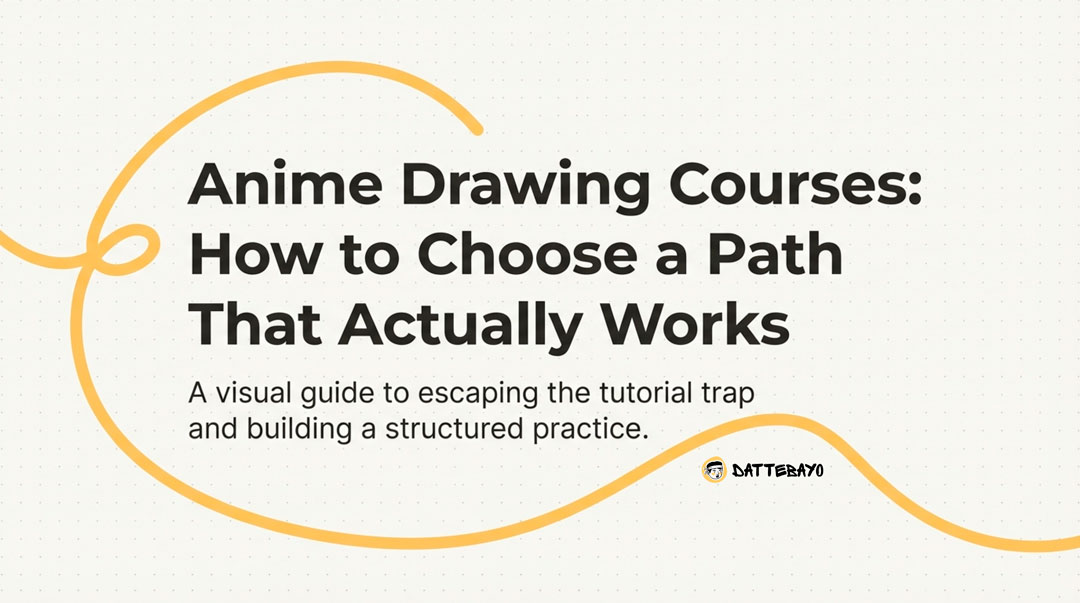 Anime Drawing Course: How to Choose One That Actually Helps You Improve