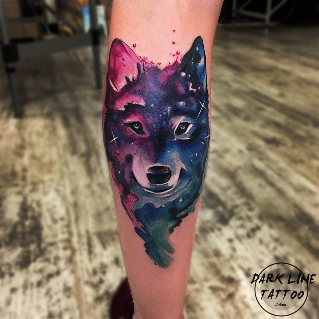 Акварель Тату татуировка Лобня стили