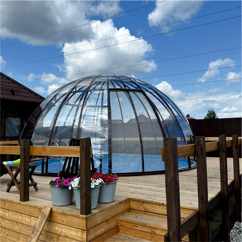 Производство прозрачных купольных конструкций | КУПОЛ УРАЛ