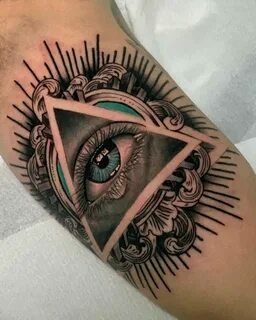 Тату всевидящее око tattoo eye of providence