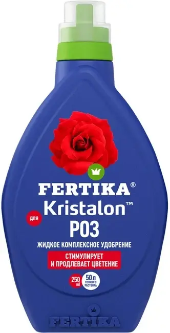 КРИСТАЛОН - для роз NPK 3:3:6+S+MG+МИКРО — 250 мл