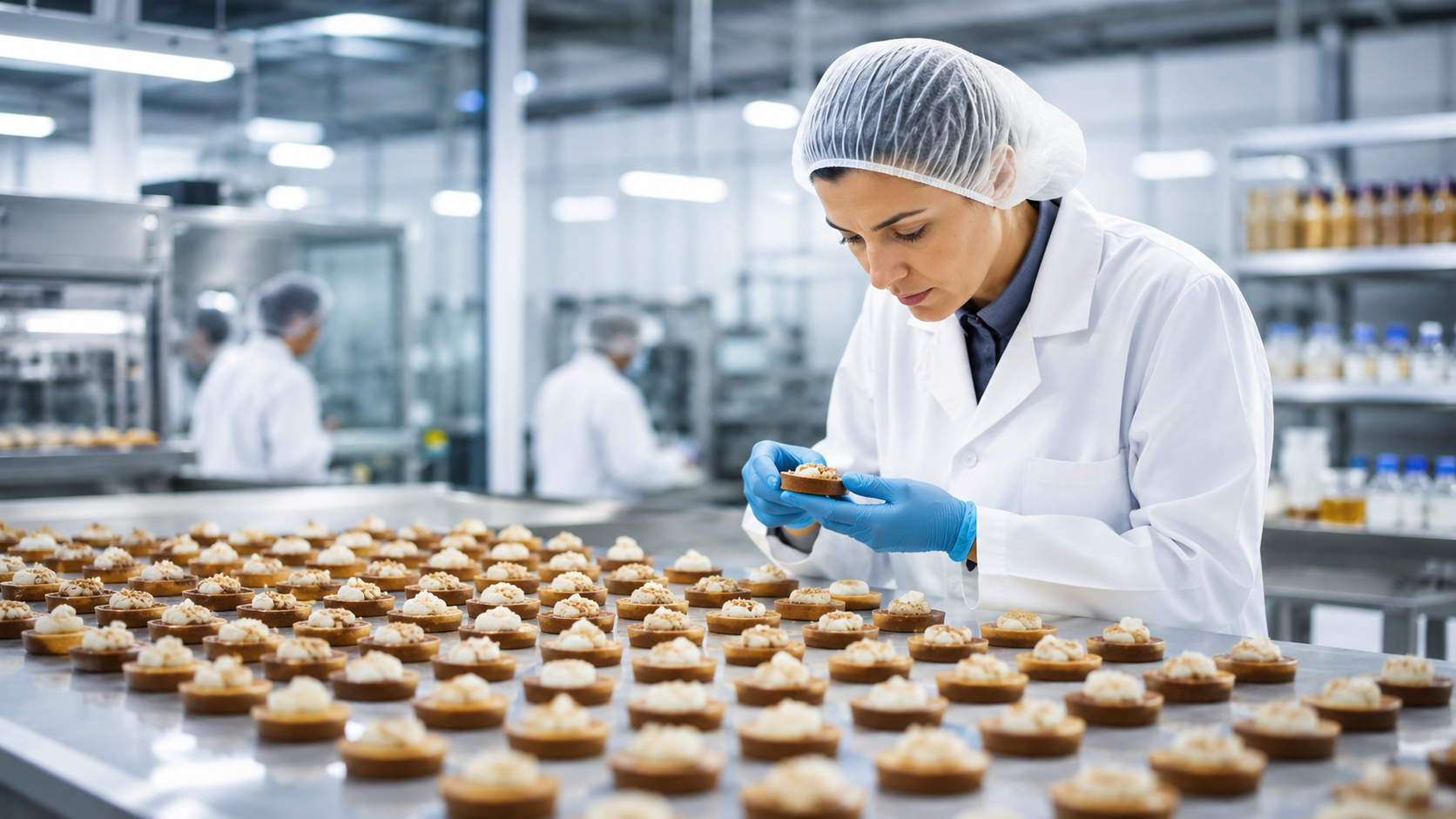 Контроль качества пищевой продукции на производстве для стабильности рецептуры от партии к партии.