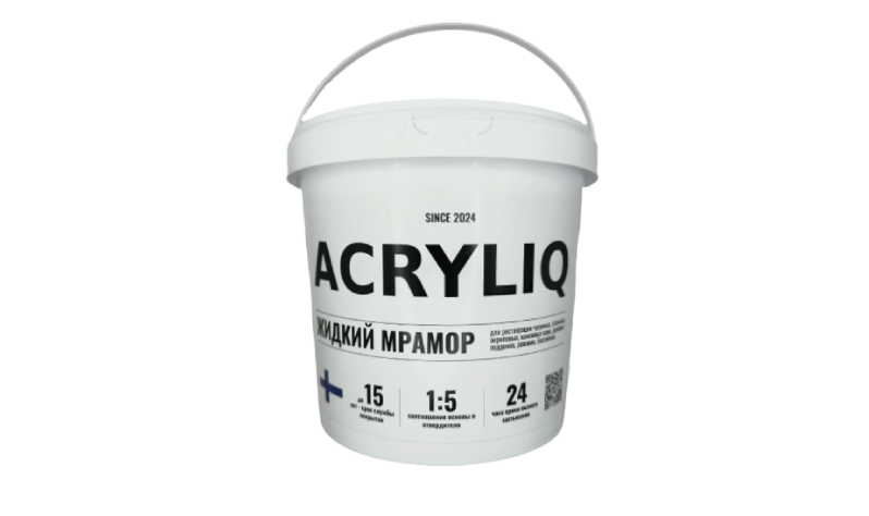 жидкого акрила premium Plastall finnacryl