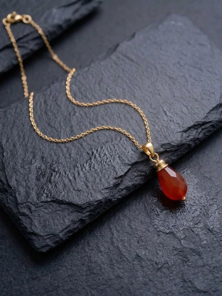 Кулон с сердоликом, JS Design