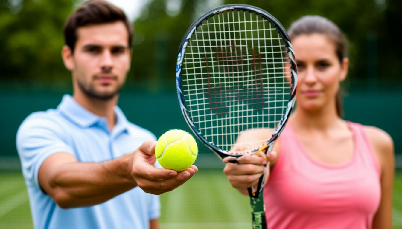 Начинаем играть в большой теннис