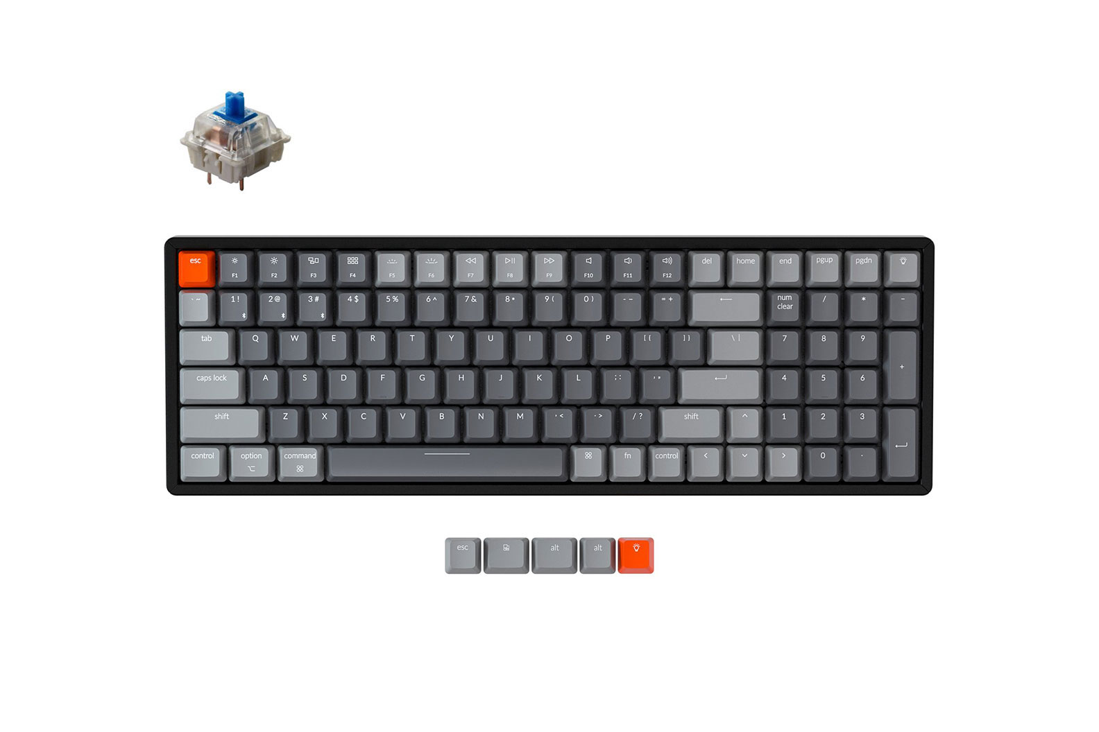 keychron k4 wireless mechanical keyboard