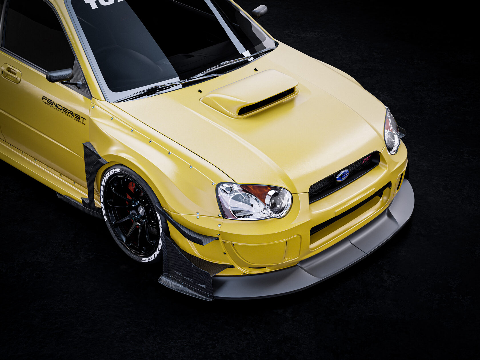 Fenderist обвес subaru