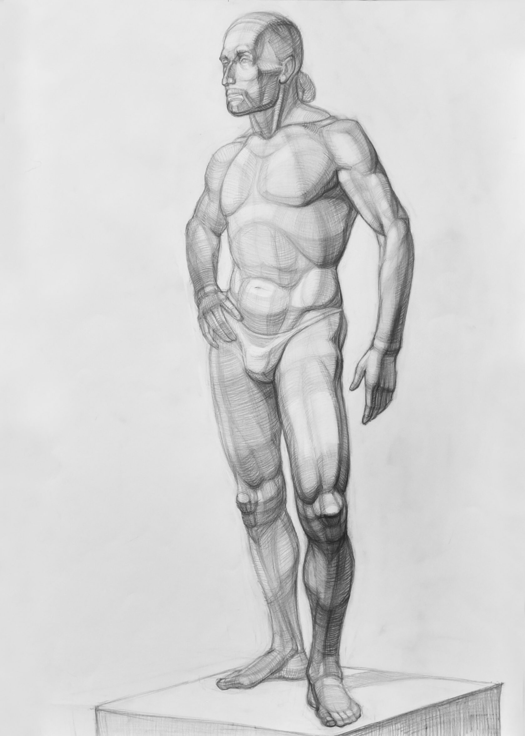 Натюрморт из семи геометрических тел