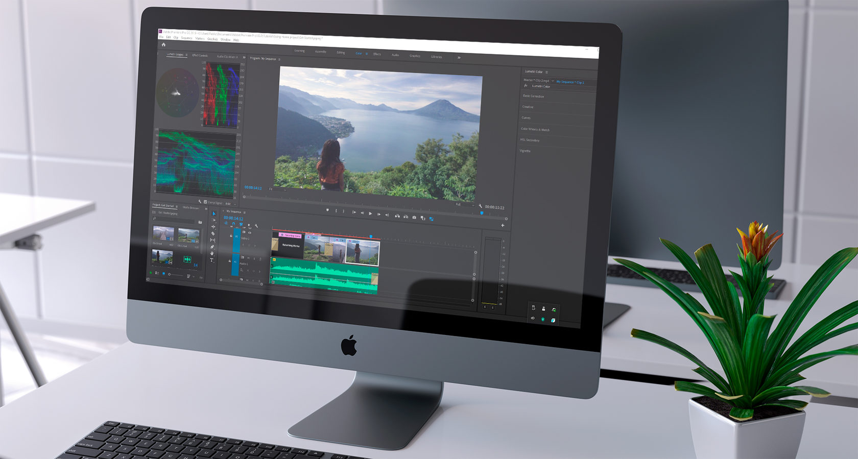 Как создать нулевой объект в premiere pro