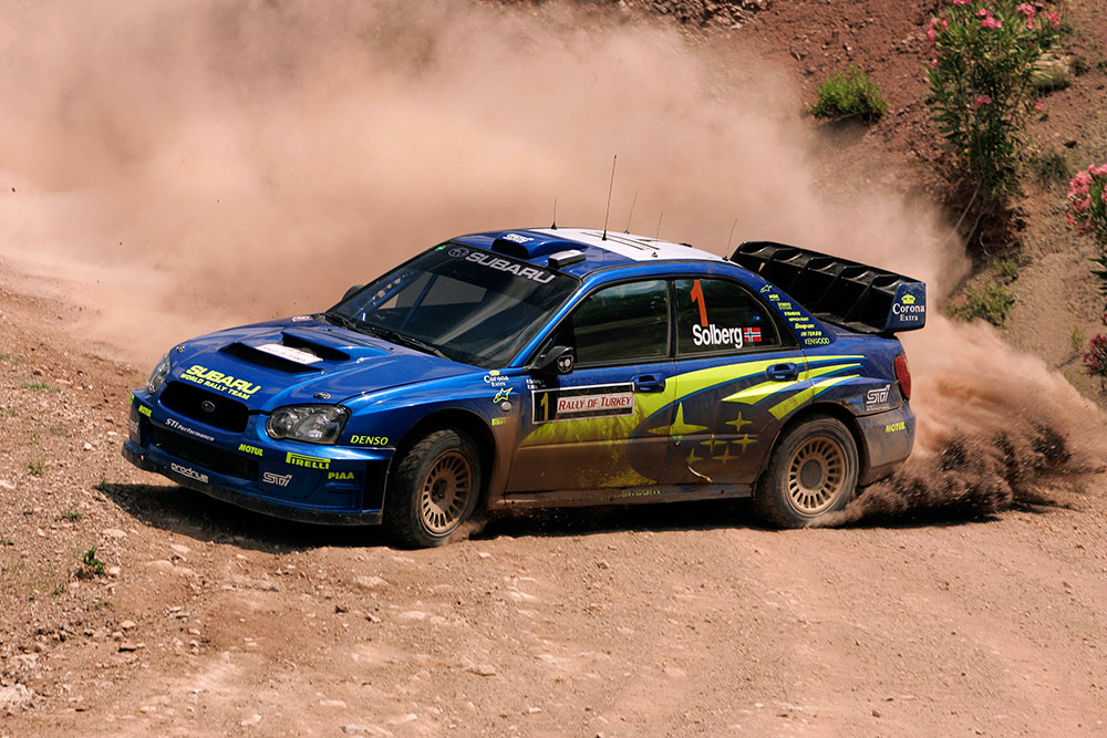 Петтер Сольберг и Фил Миллз, Subaru Impreza S10 WRC '04 (555 WRC), ралли Турция 2004