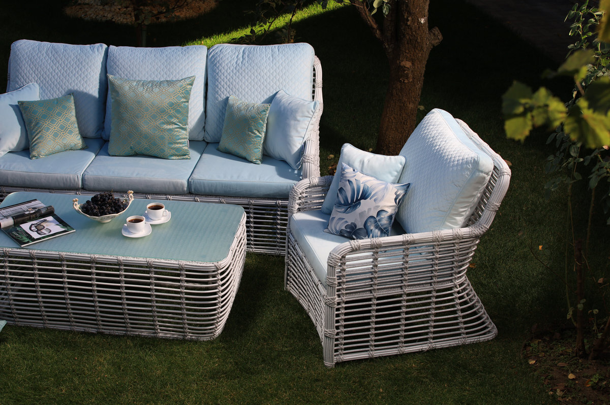 Плетеная мебель из искусственного ротанга для кафе и ресторанов Malacca