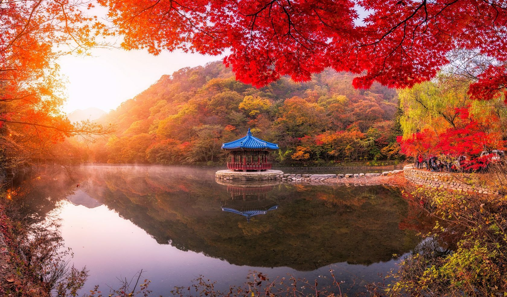 Золотая осень в Южной Корее