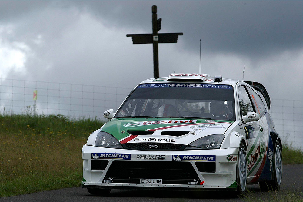 Маркко Мяртин и Майкл Парк, Ford Focus RS WRC '04 (ET53 UJP), ралли Германия 2004