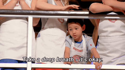 Гиф «Take a deep breath»