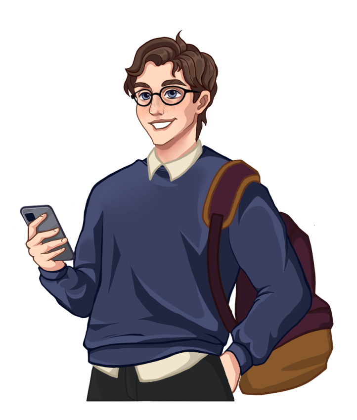 Женя персонаж приложения Читай чат