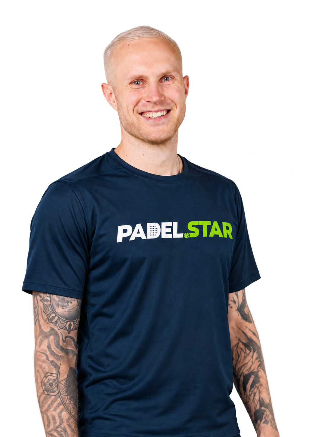 Денис Меркулов в футболке Padel Star