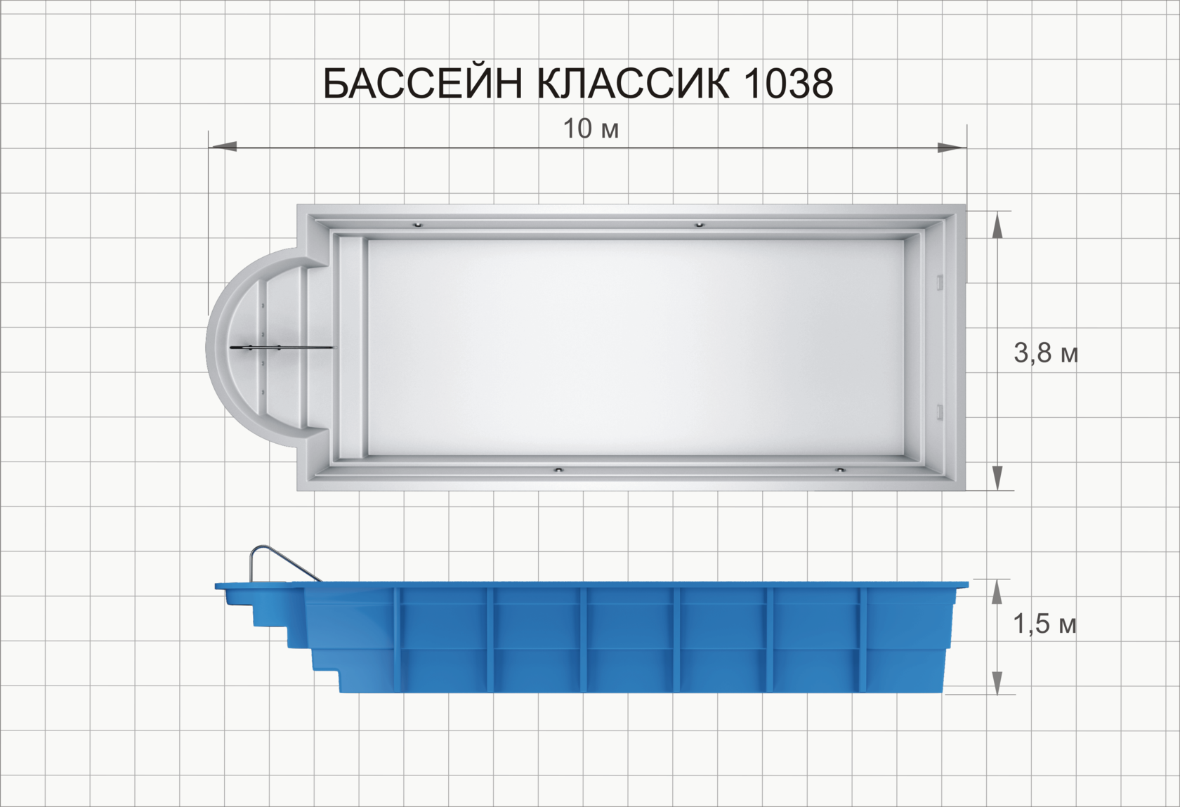 Длина бассейна 8 м ширина. Классик бассейн. Люк для бассейна.