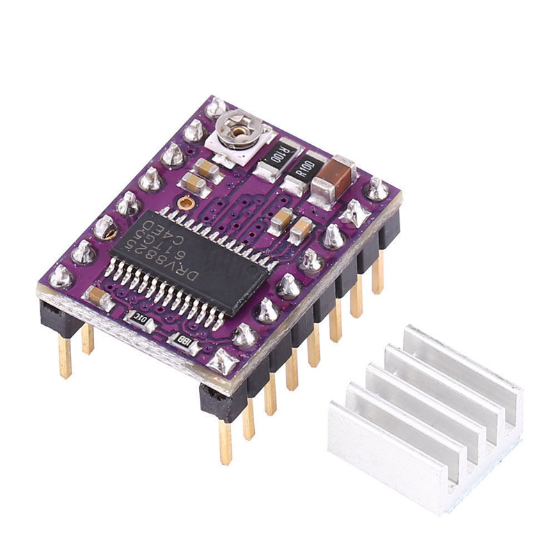 Драйвер шагового двигателя, DRV8825 (с теплоотводом)