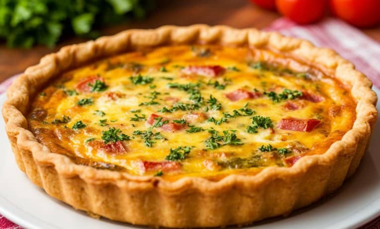 пирог киш лорен классический рецепт