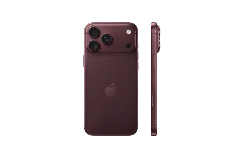 iPhone 18 Pro Max в цвете бургунди, профиль и толщина корпуса