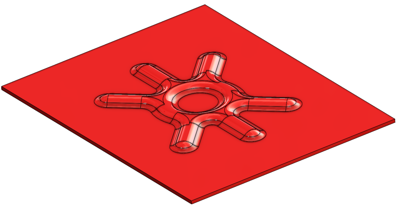 формовка детали