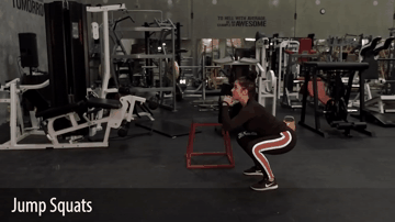 Выпрыгивания из приседа