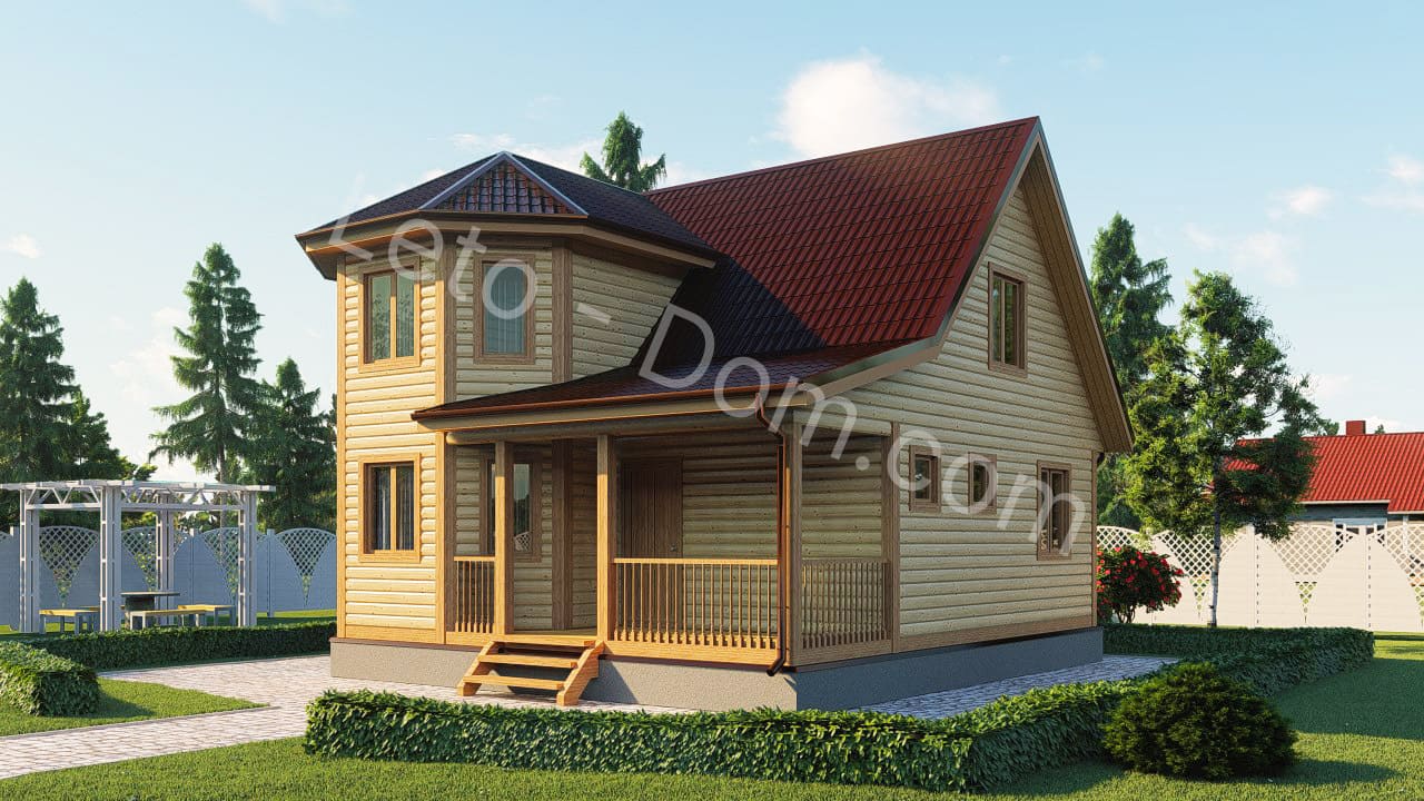 дом из бруса