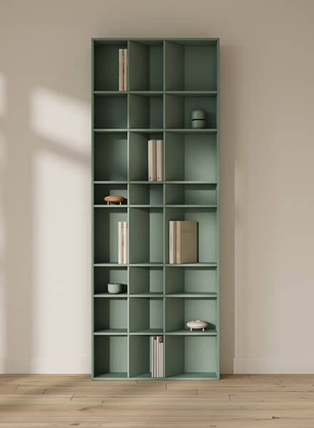 Стеллаж 45º из ЛДСП от Yaratam Design