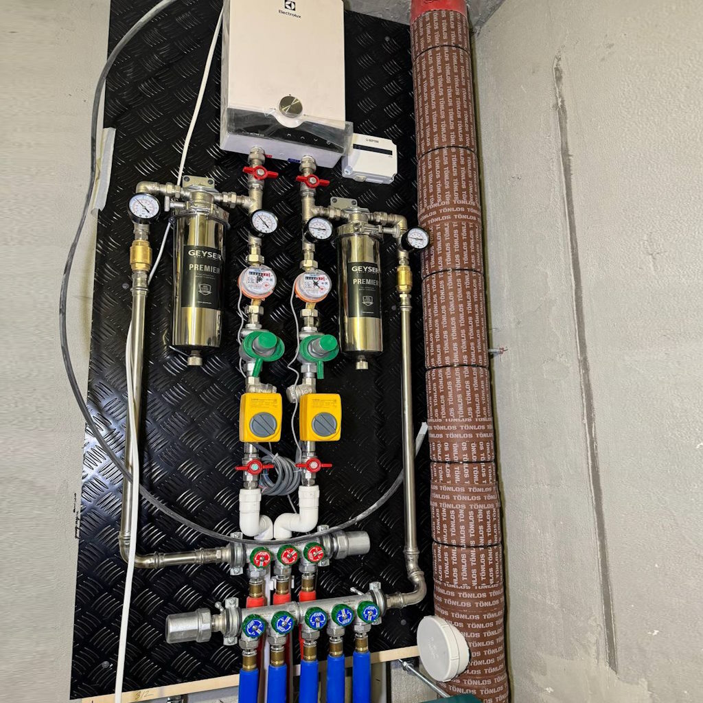 Установка сантехники