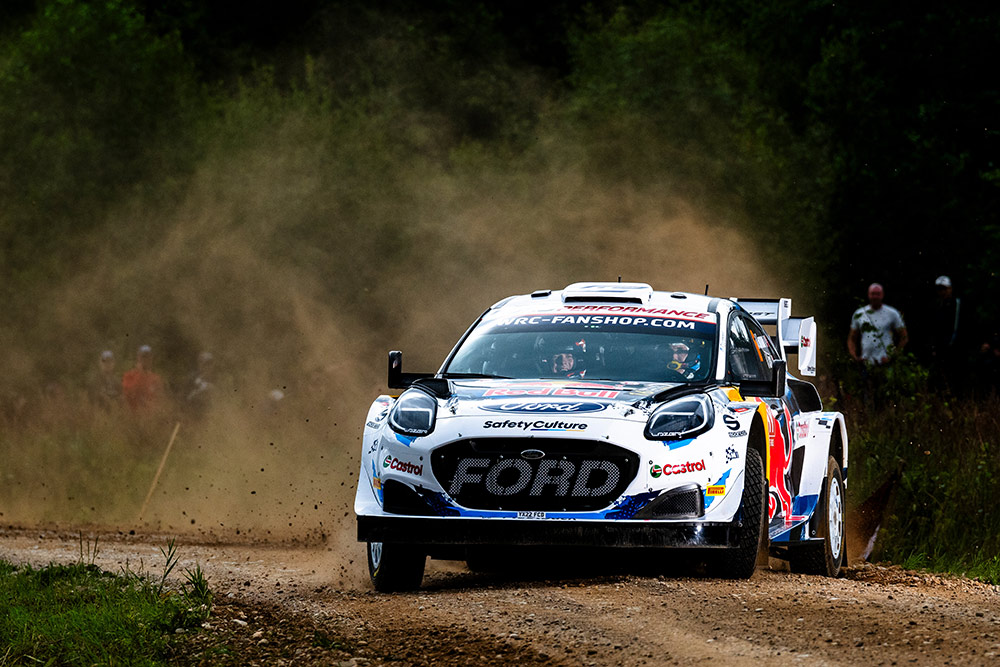 Адриен Фурмо и Александр Кориа, Ford Puma Rally1 (YX22 FCD), ралли Латвия 2024/Фото: Jaanus Ree/Red Bull Content Pool