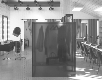 Средняя площадь в ТЦ