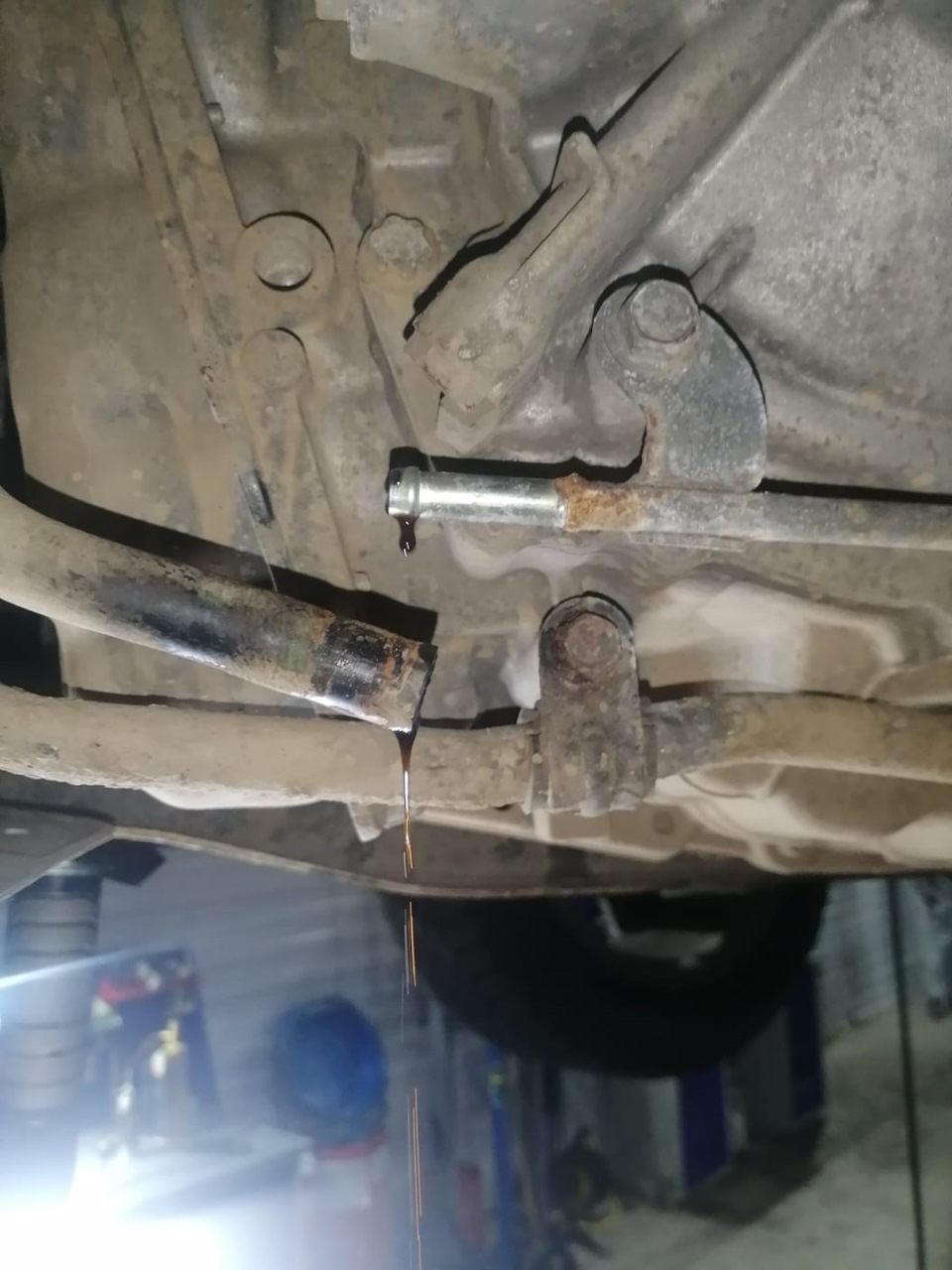 Размыкание системы охлаждения АКПП