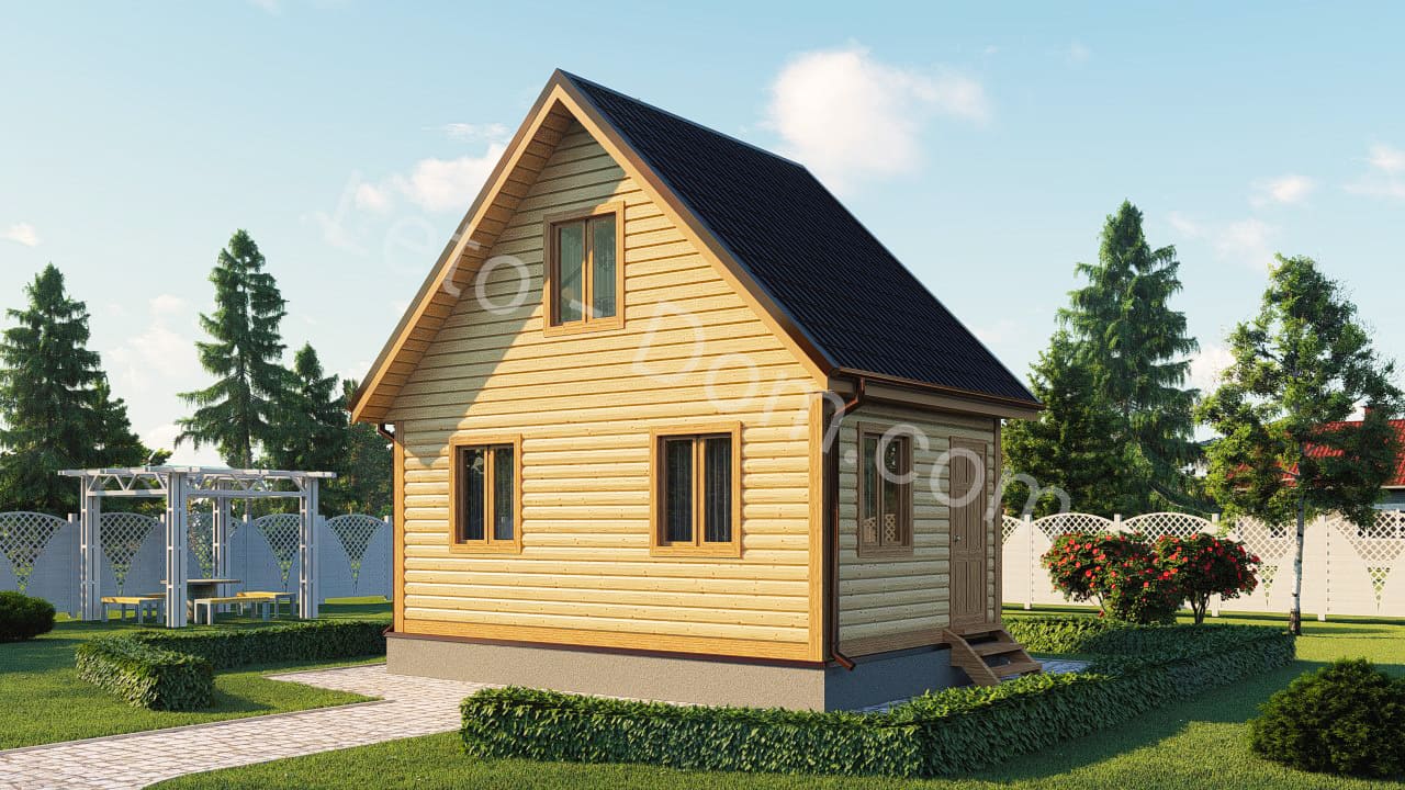 дом из бруса