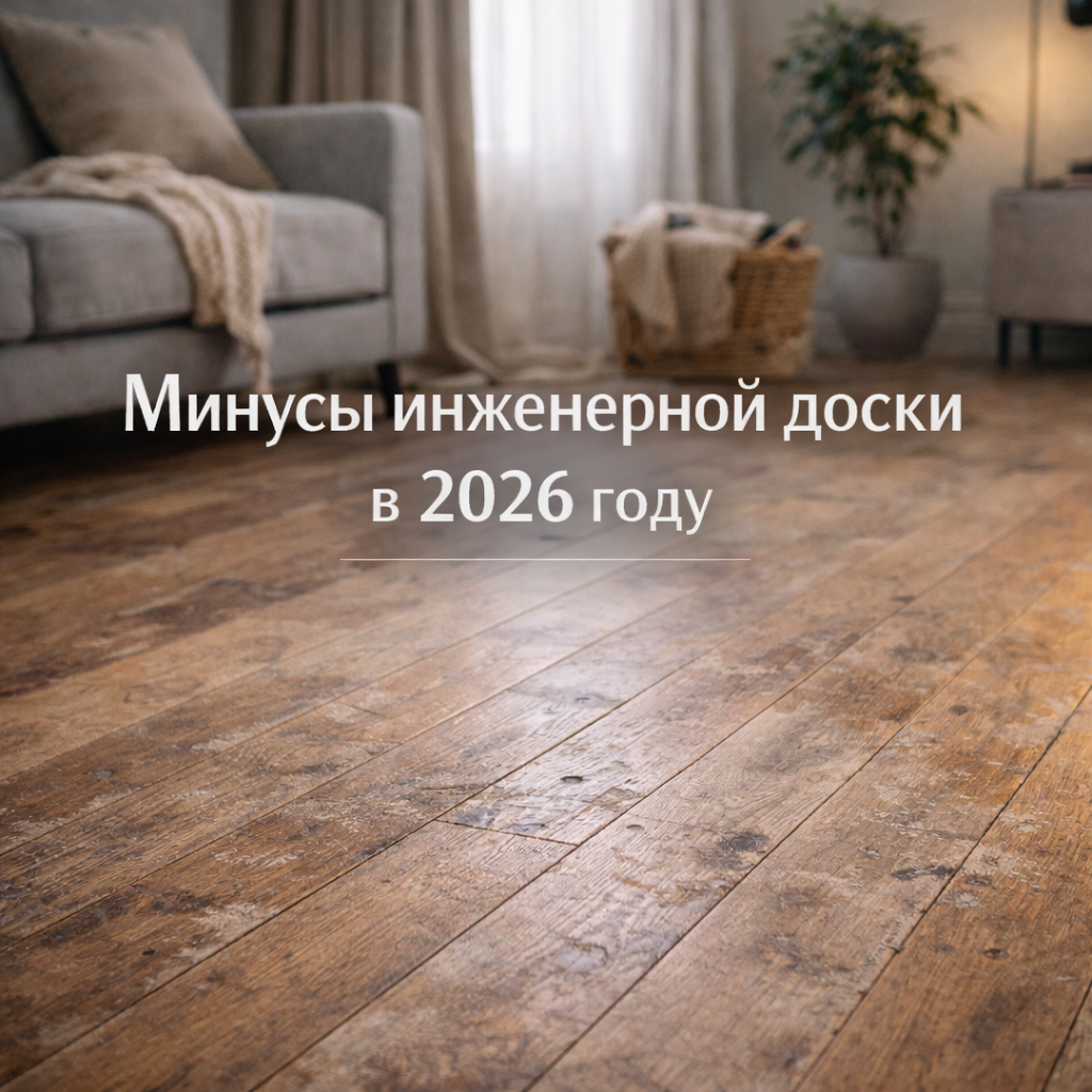 Минусы инженерной доски в 2026 году: стоимость, сложная укладка, требования к основанию и уход. Разбираем реальные недостатки покрытия.