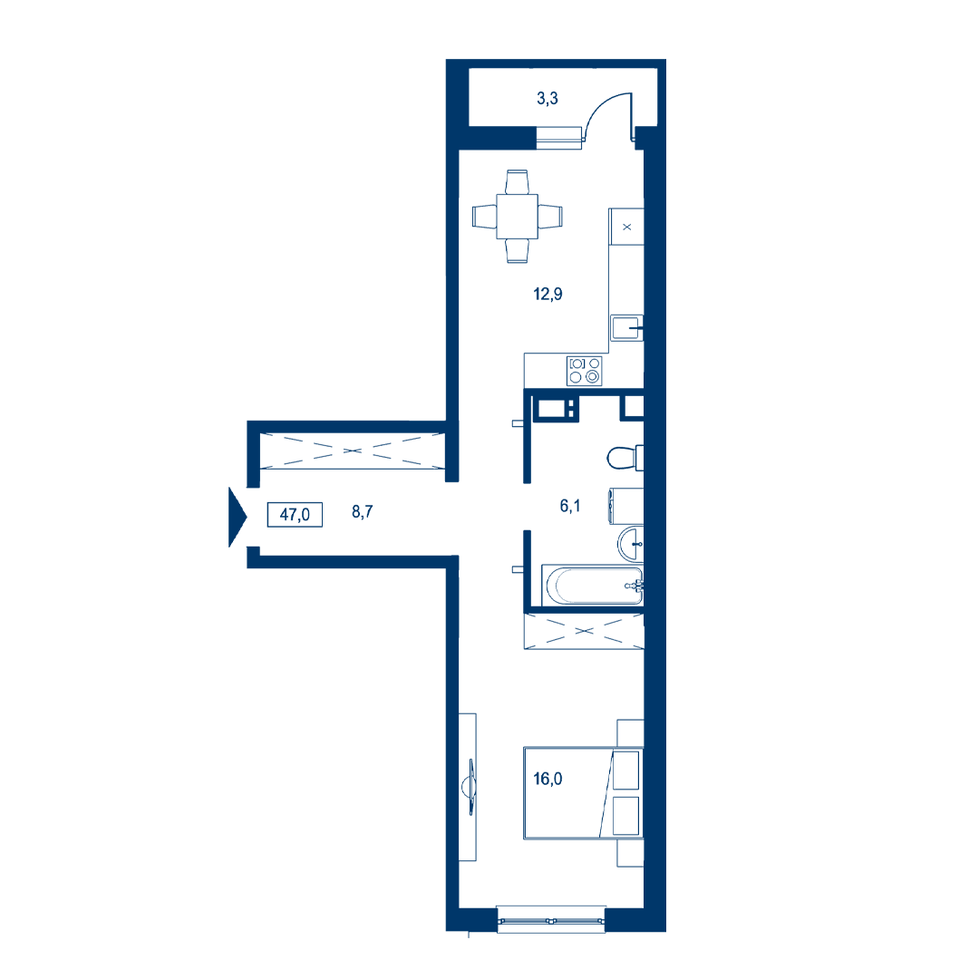 Планировка квартиры