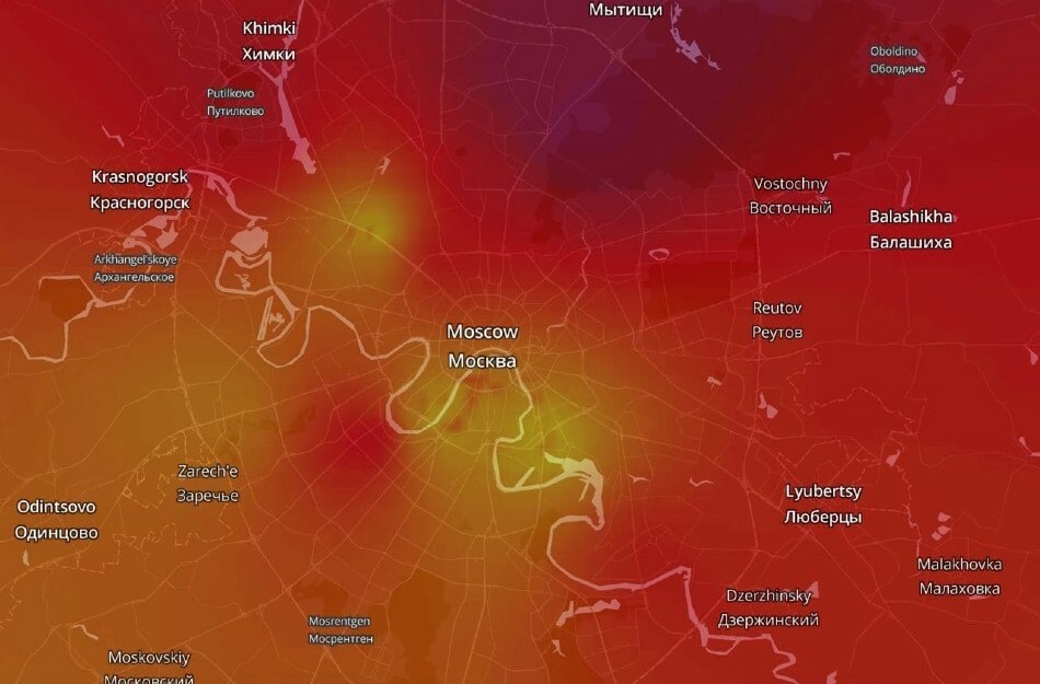 Карта смога челябинск