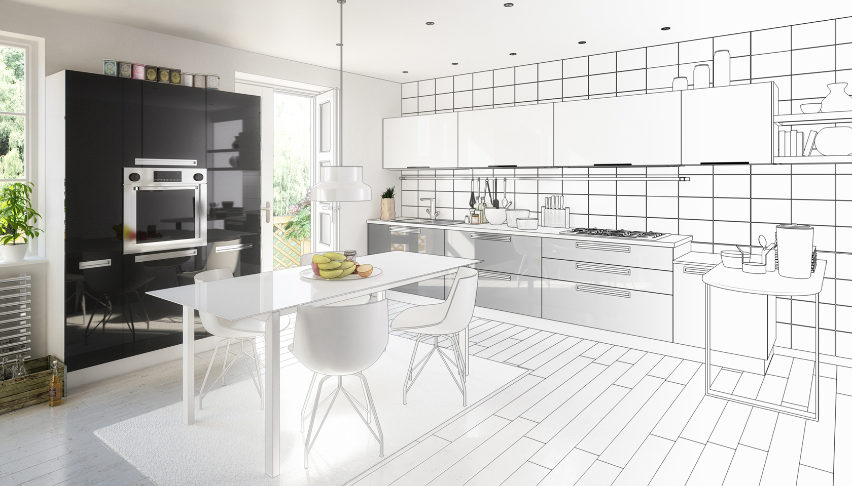 Дизайн кухни 14 кв. метров: 36 идей с фото интерьера кухни