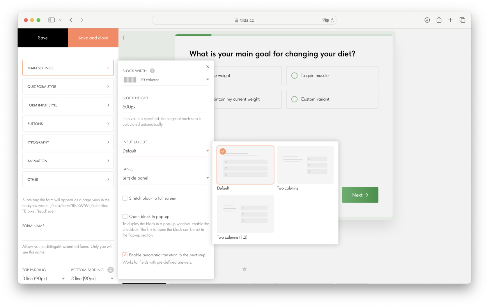 How To Create a Quiz On Your Tilda Website │ Tilda Help Center