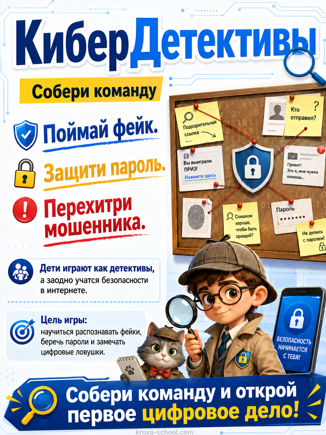 Обложка игры КиберДетективы