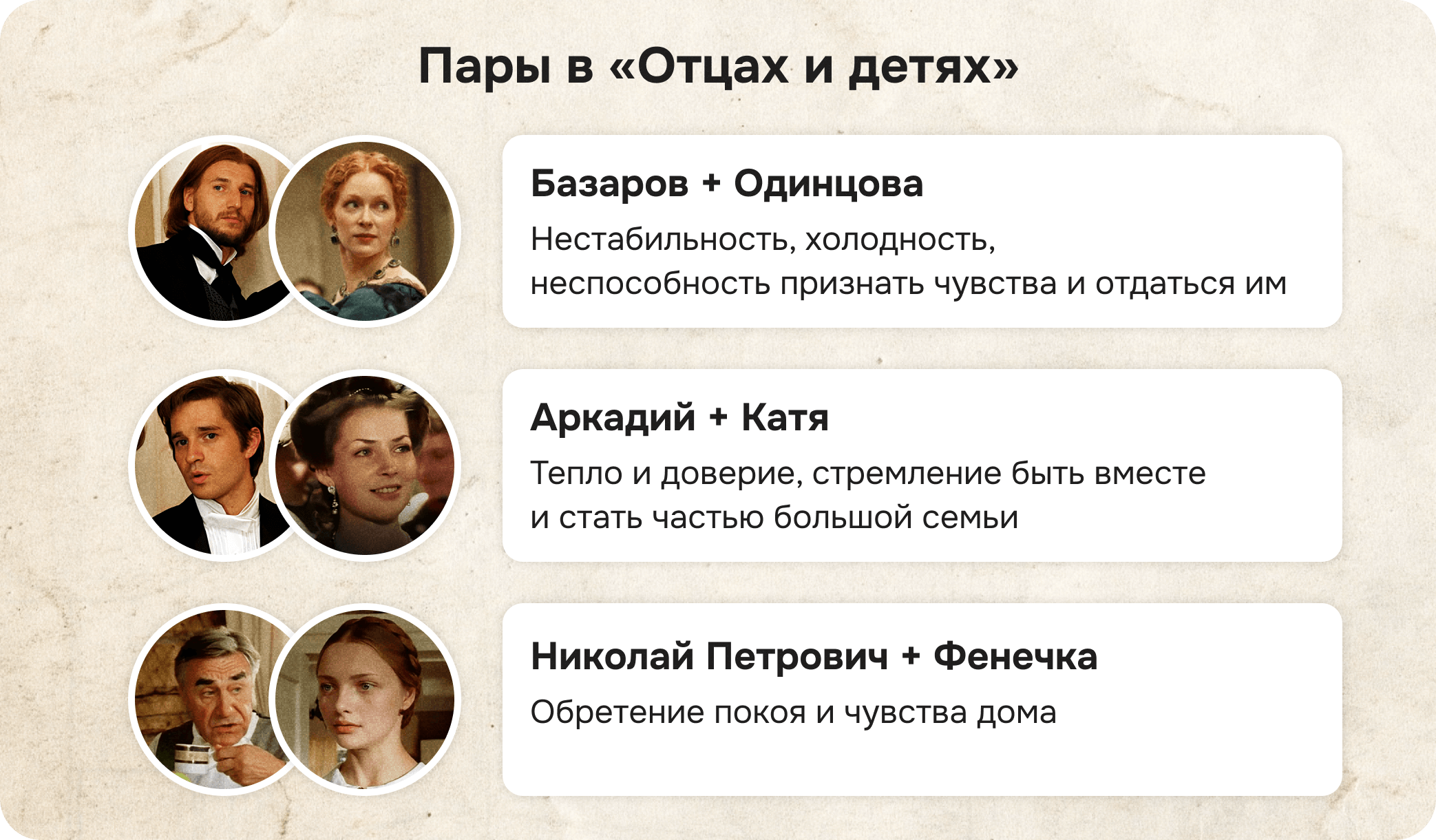 пары отцы и дети, женщины отцы и дети, любовь отцы и дети