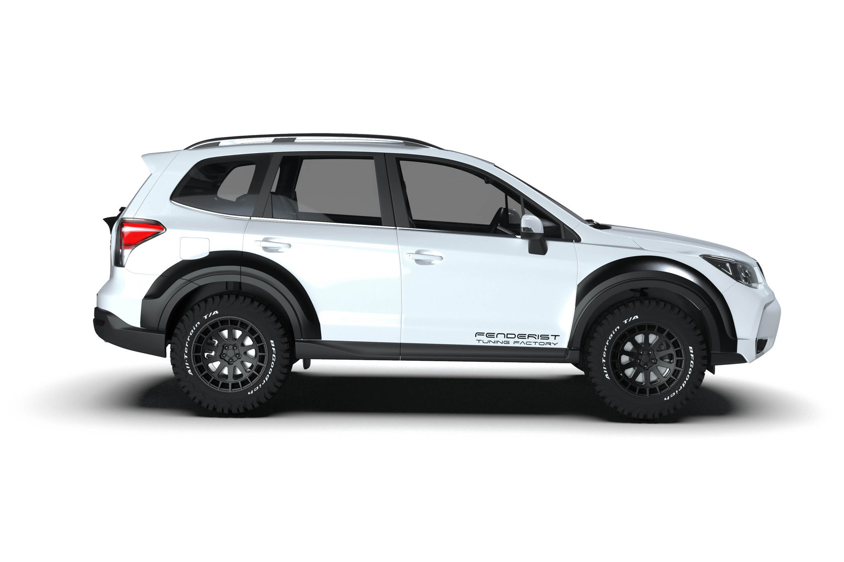 Fender Flares Set / Wide Body Kit Active Vacation SUBARU FORESTER SJ 1418