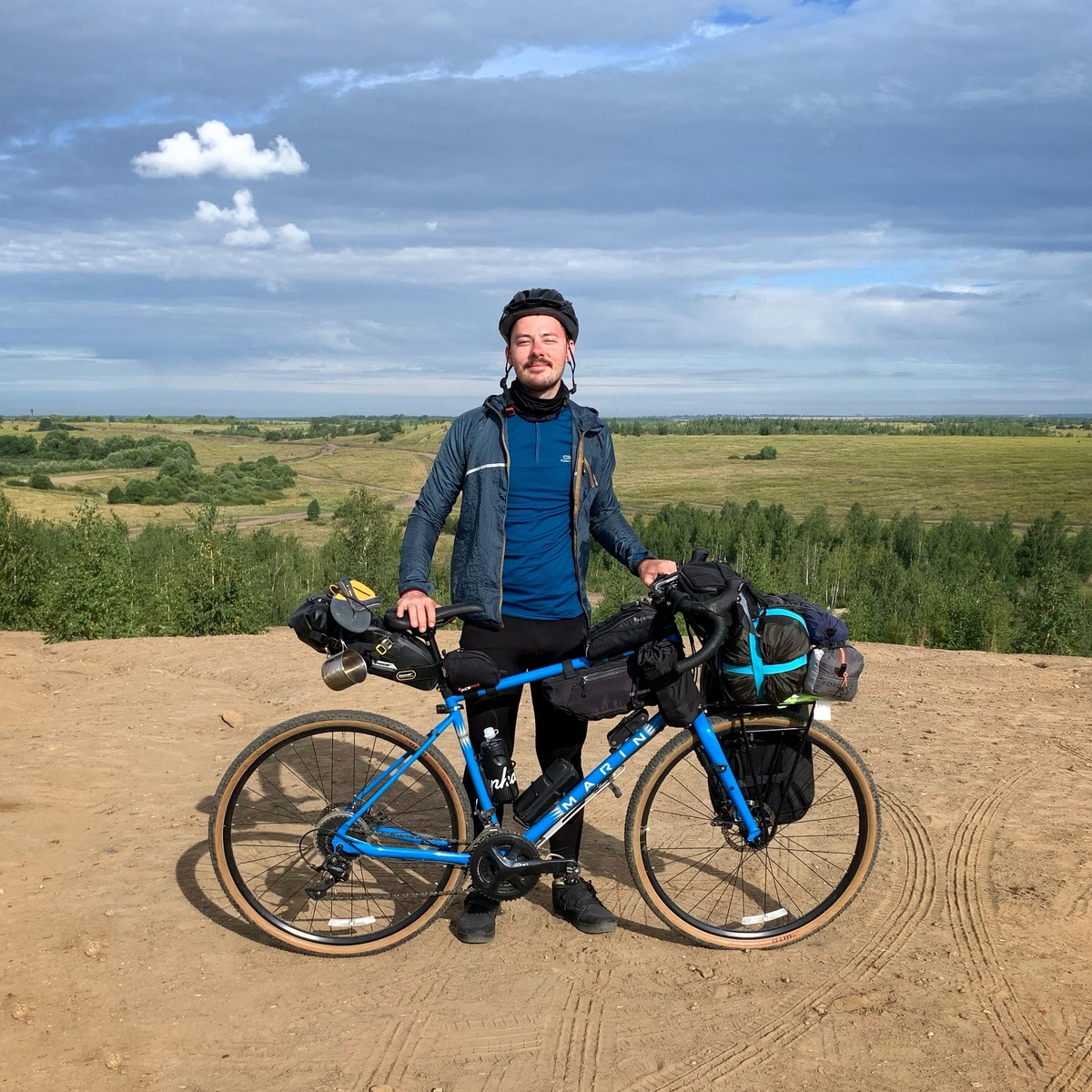 Саша и его Marin Four Corners 2019