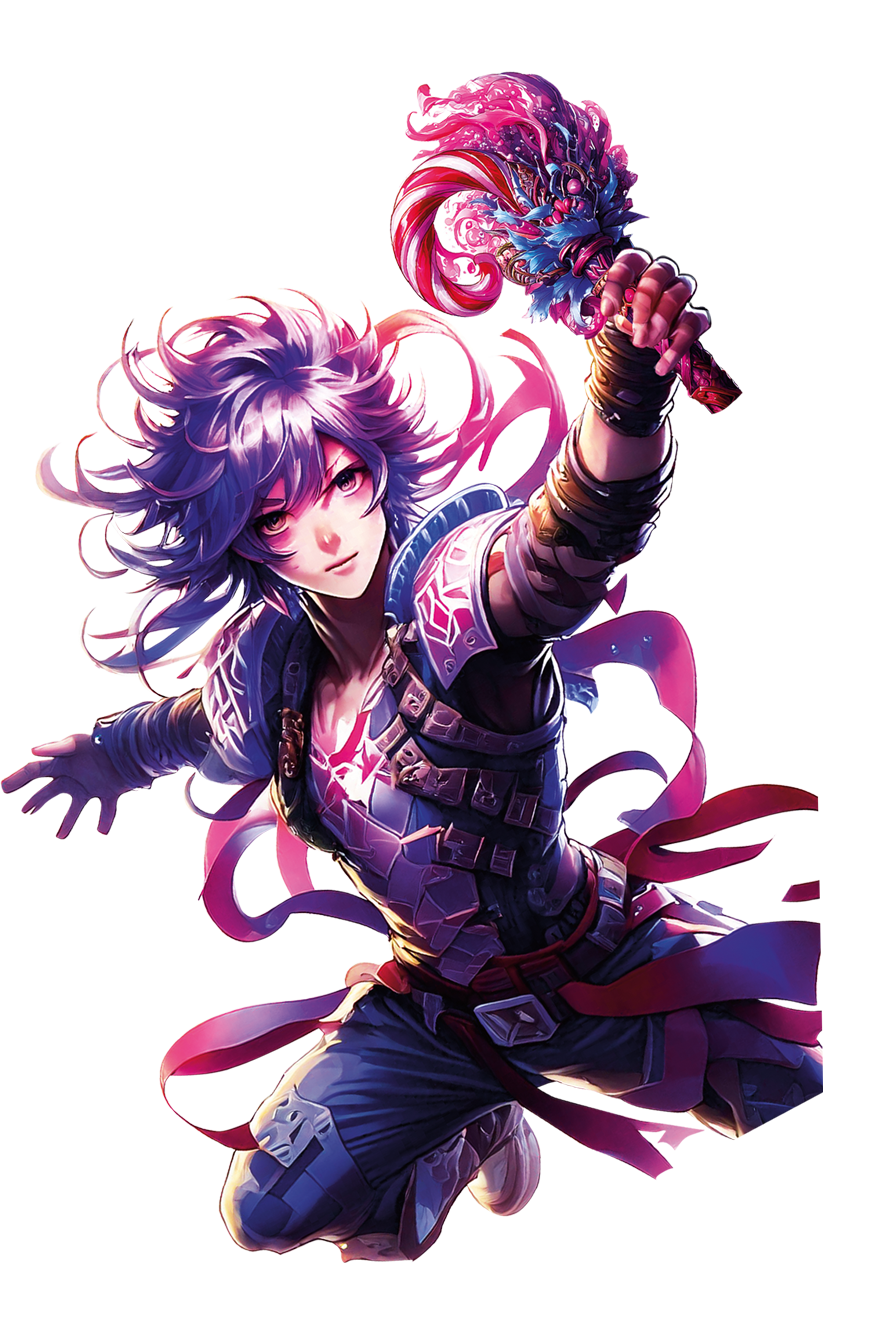 анимэ персонаж для упаковки леденцов на палочке