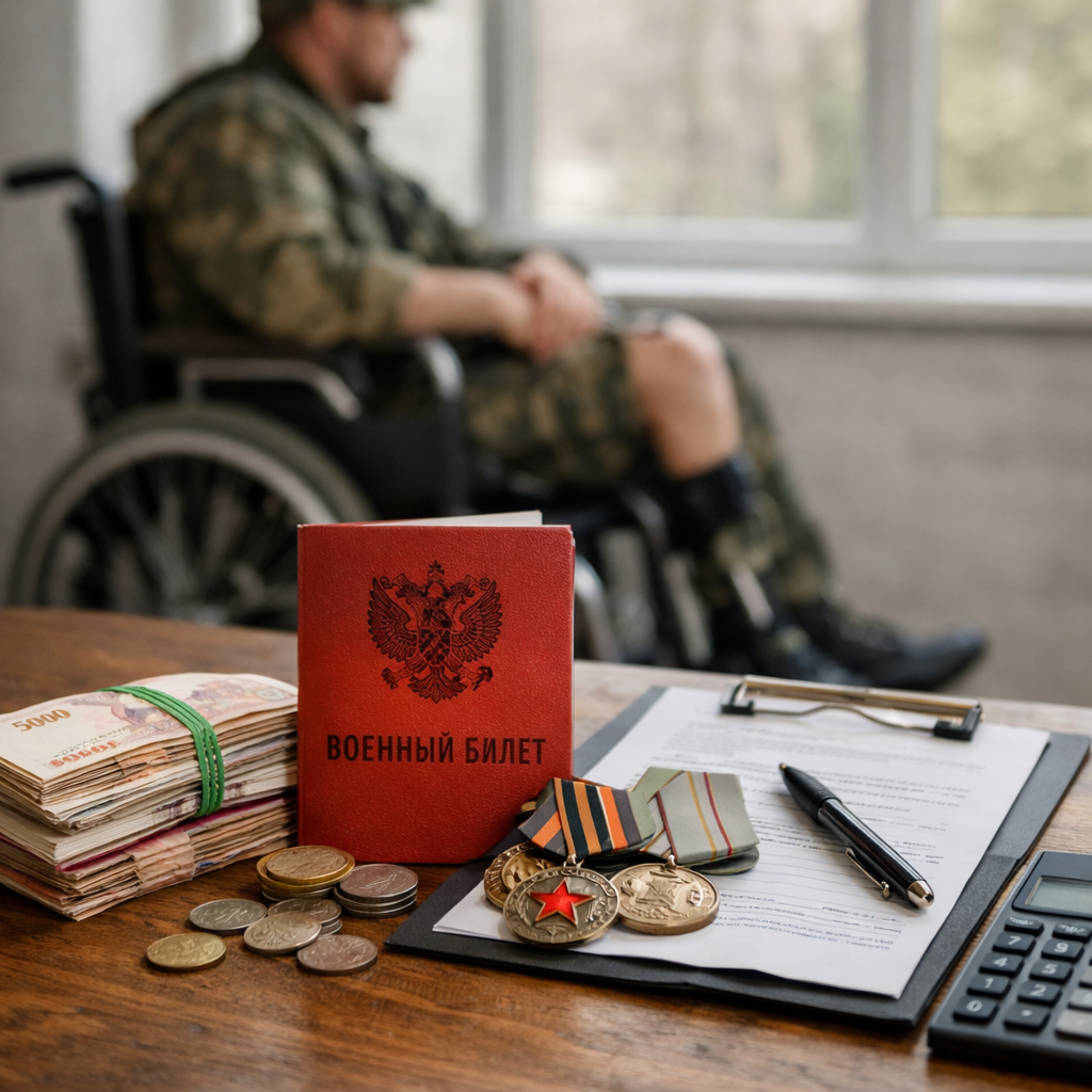 Выплаты инвалидам СВО в 2026 году - как оформить, какие пенсии и пособия положены участникам спецоперации