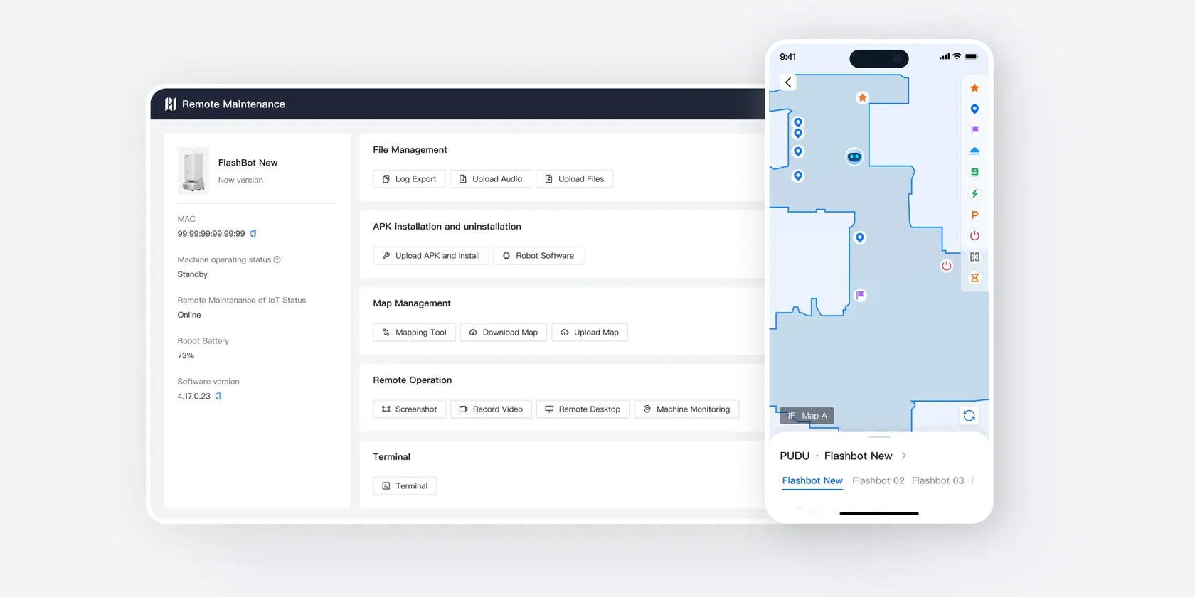 Платформа управления PUDU Link